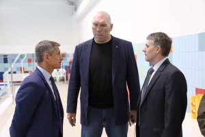 Декабрь 2018 г. Николай Валуев в новом ФОКе в Клинцах