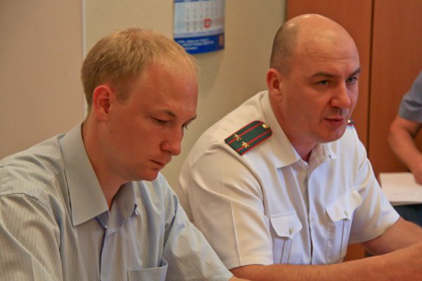 Константин Баранов и Александр Ивлиев (фото: Брянская городская администрация)